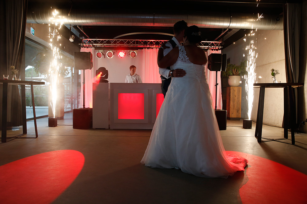 Indoor vuurwerk houtse meer.