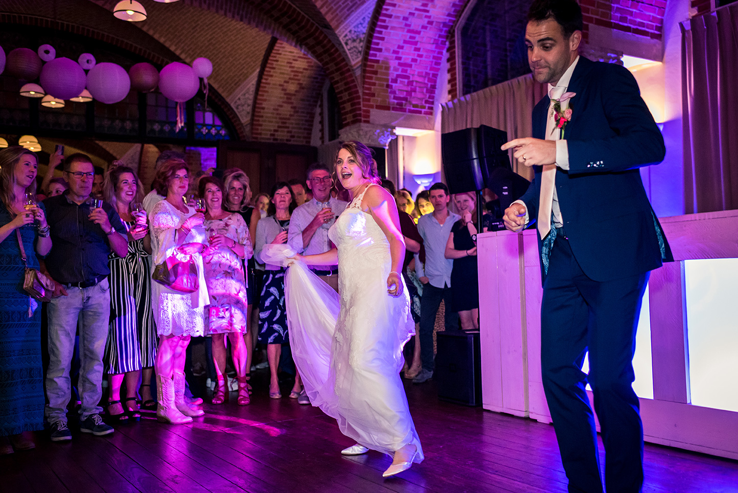 Openingsdans bruidspaar.